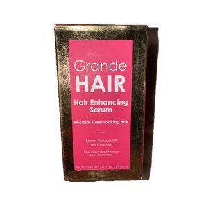 Grande HAIR Enhancing Serum Thinning Aging Fine Damaged Repair 1.35 Fl Oz. Grow